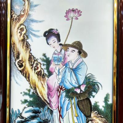 Tranh Sứ Bát Tiên Bình Đồ